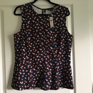 NWT Peplum top